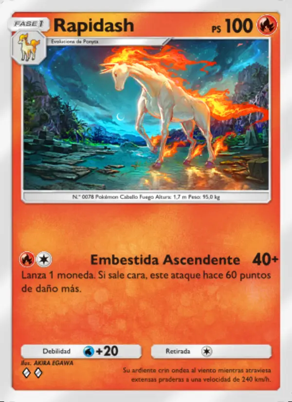 Image of the card Rapidash