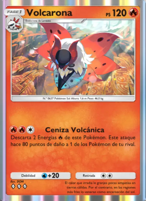 Image of the card Volcarona
