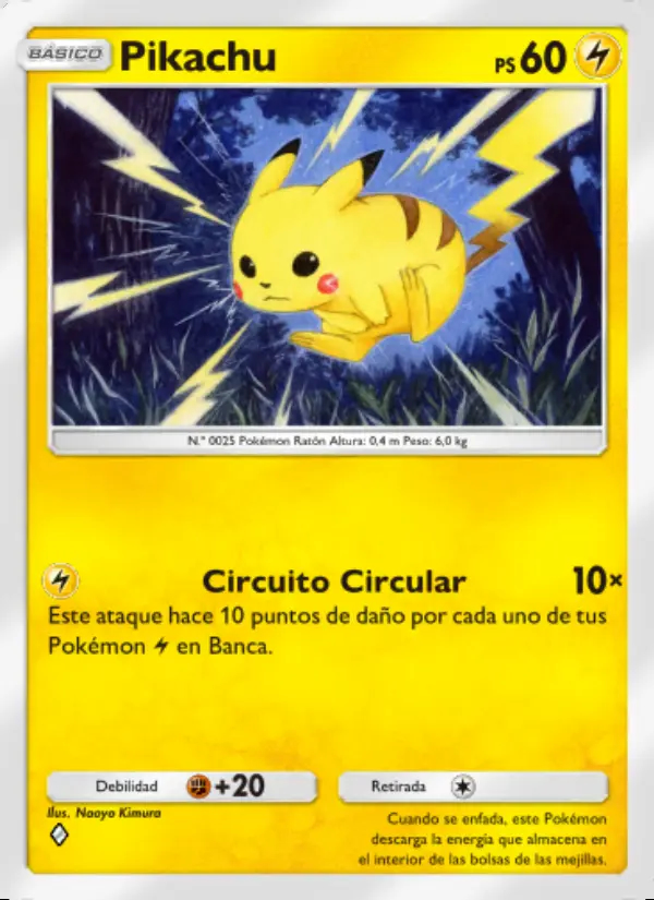Image of the card Pikachu
