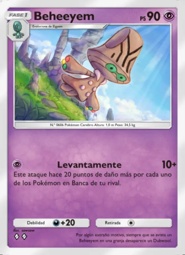 Image of the card Beheeyem