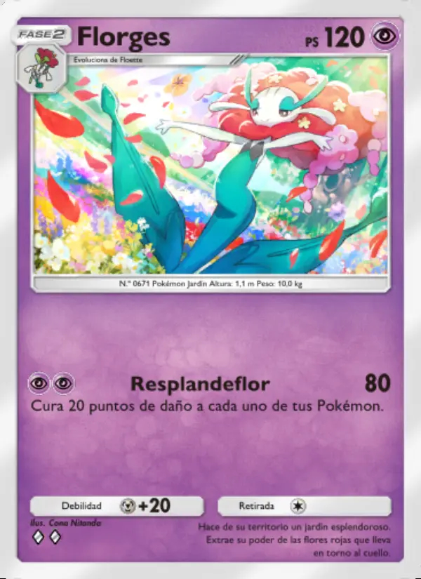 Image of the card Florges