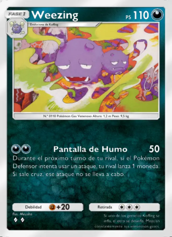 Image of the card Weezing