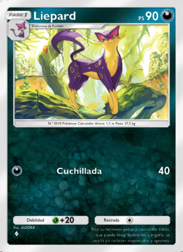 Image of the card Liepard
