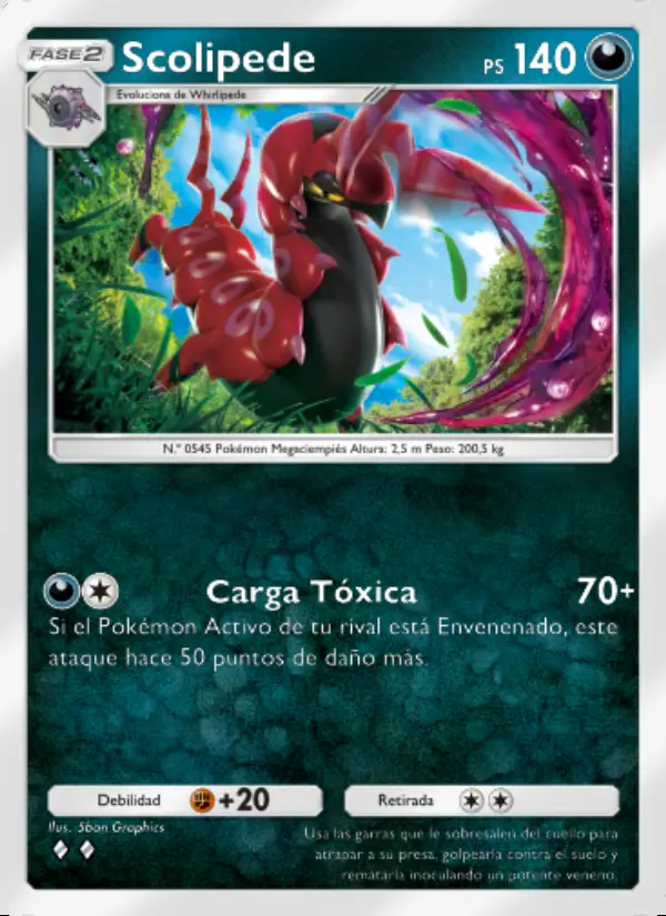 Image of the card Scolipede