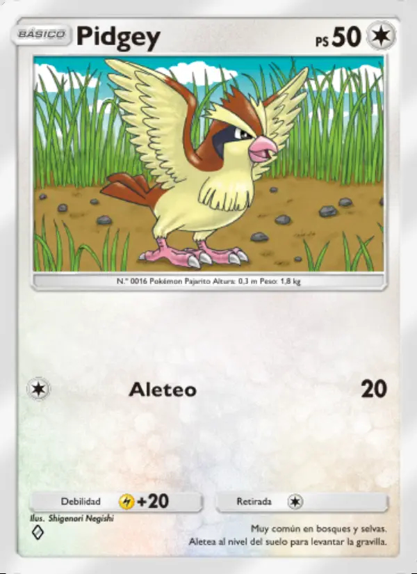 Image of the card Pidgey