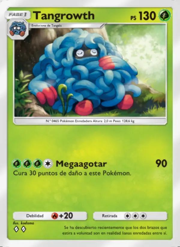 Image of the card Tangrowth