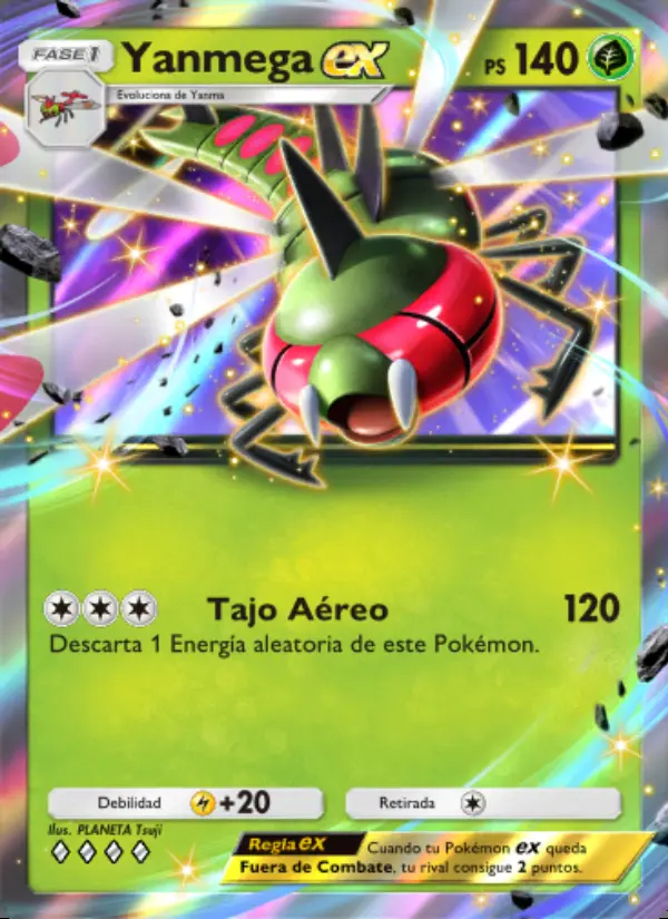 Image of the card Yanmega ex