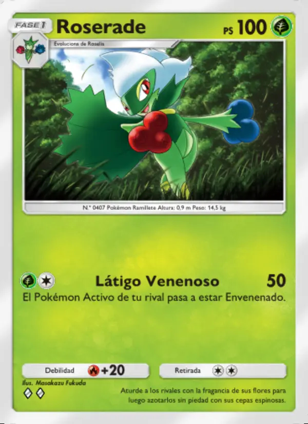 Image of the card Roserade