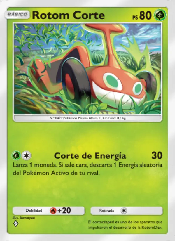 Image of the card Rotom Corte