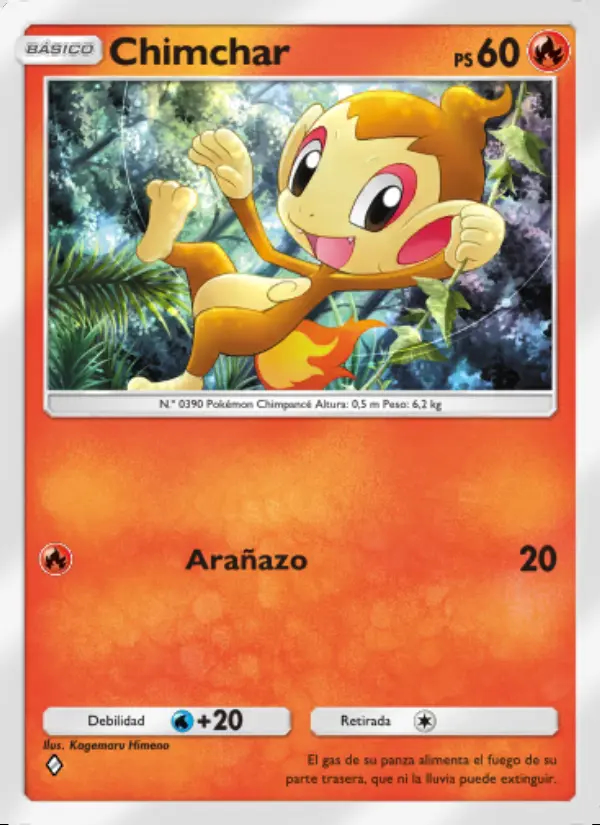 Image of the card Chimchar