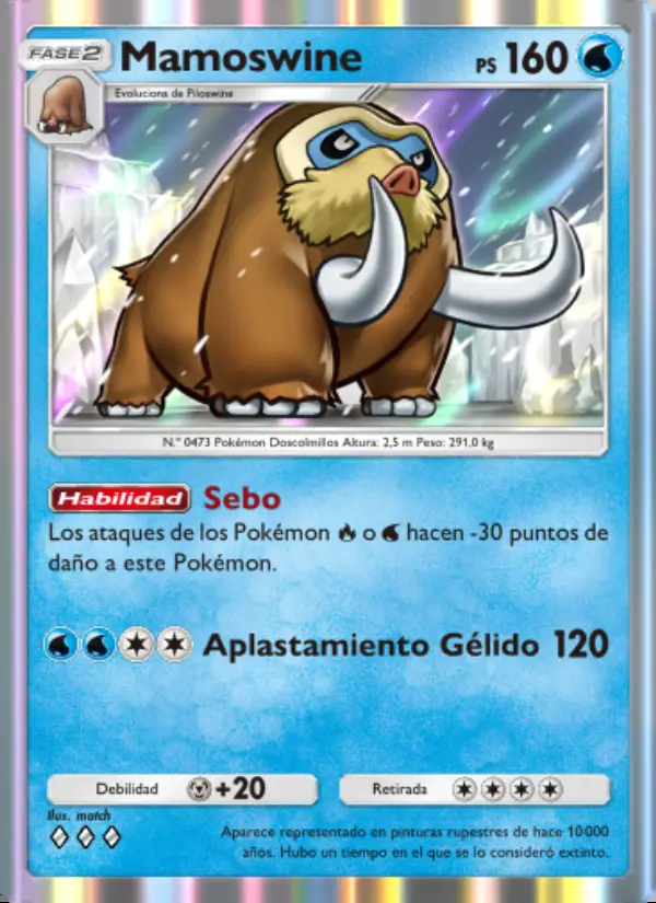 Image of the card Mamoswine
