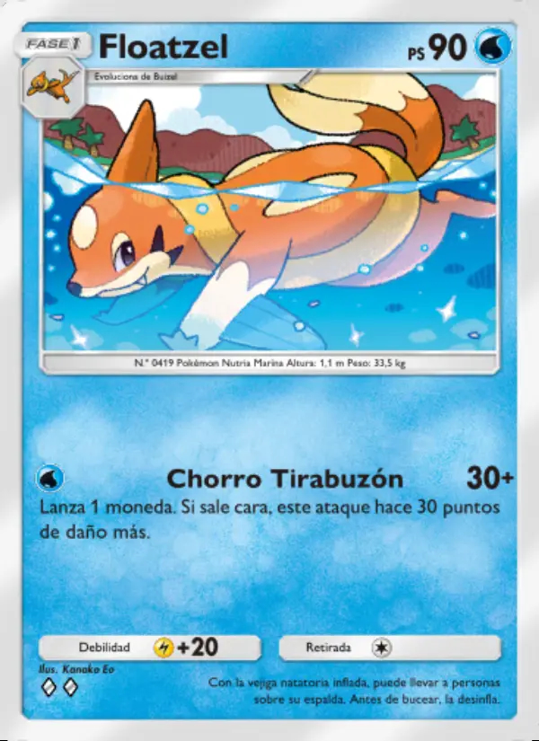 Image of the card Floatzel