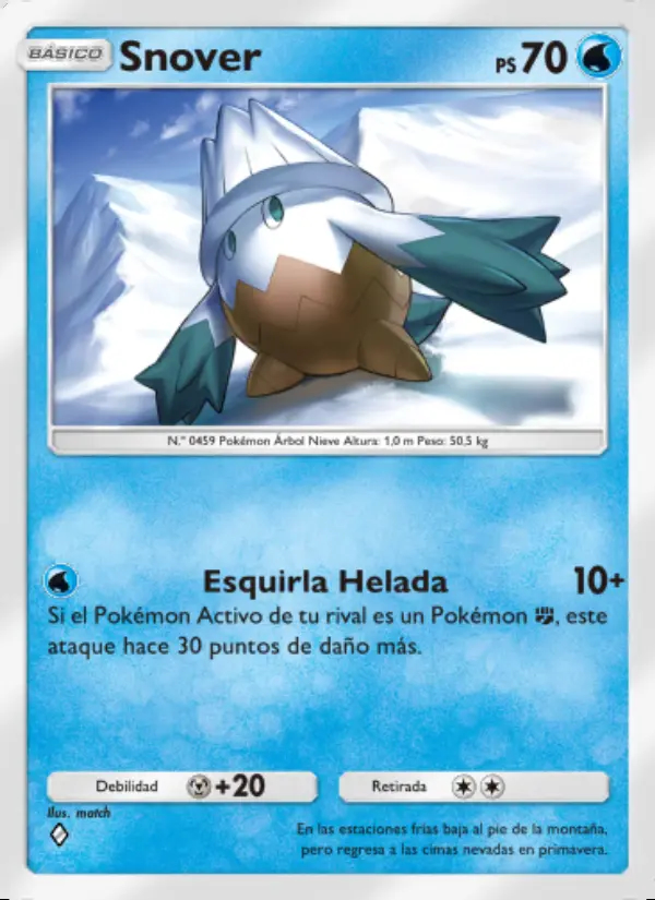 Image of the card Snover