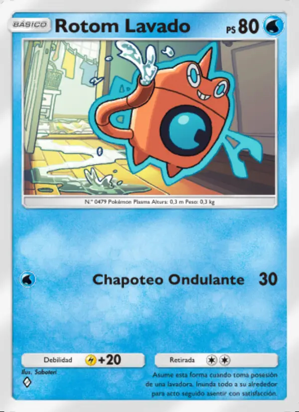 Image of the card Rotom Lavado