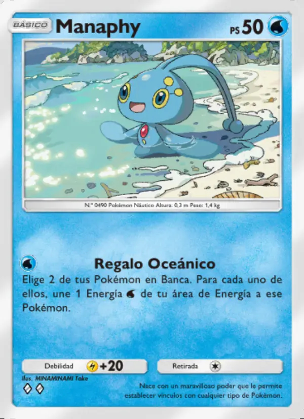 Image of the card Manaphy