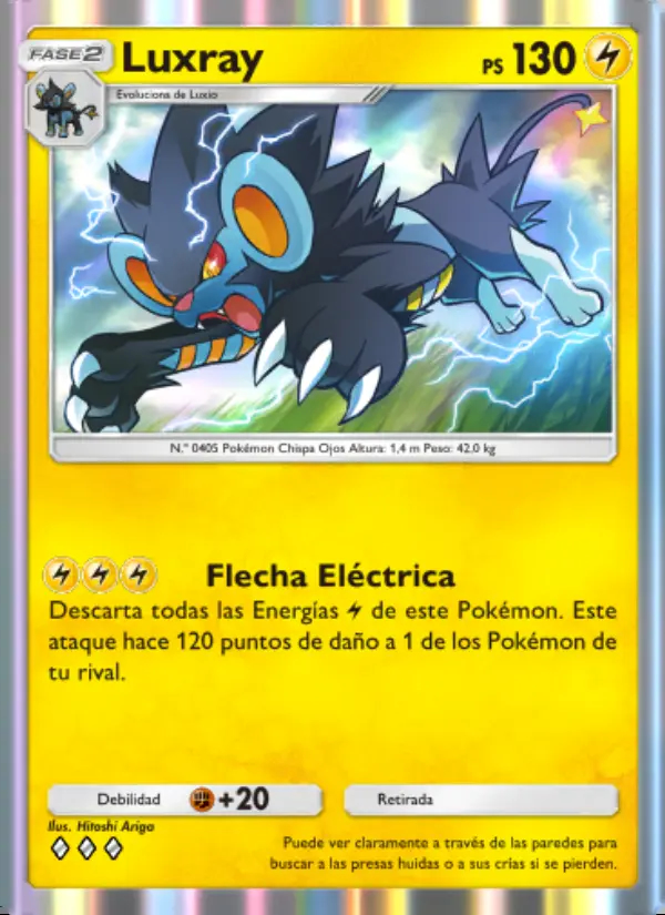 Image of the card Luxray