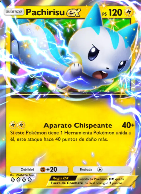 Image of the card Pachirisu ex