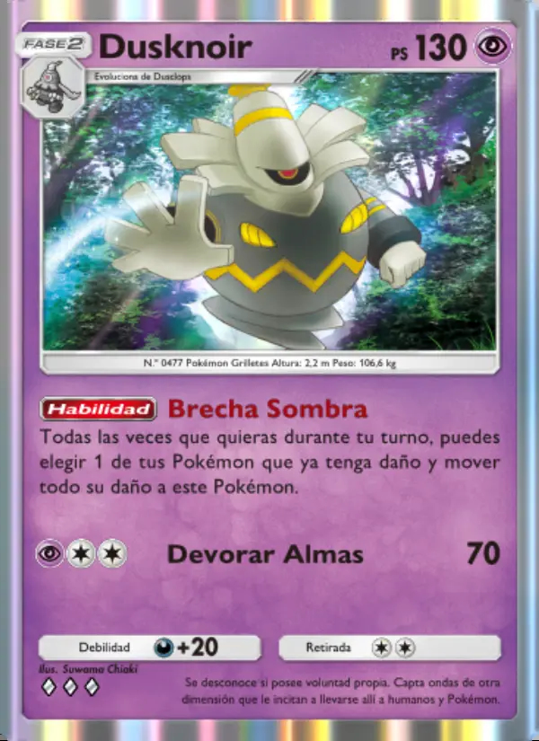 Image of the card Dusknoir