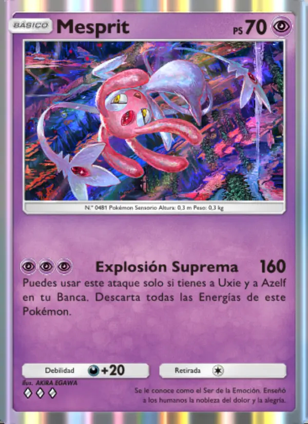 Image of the card Mesprit