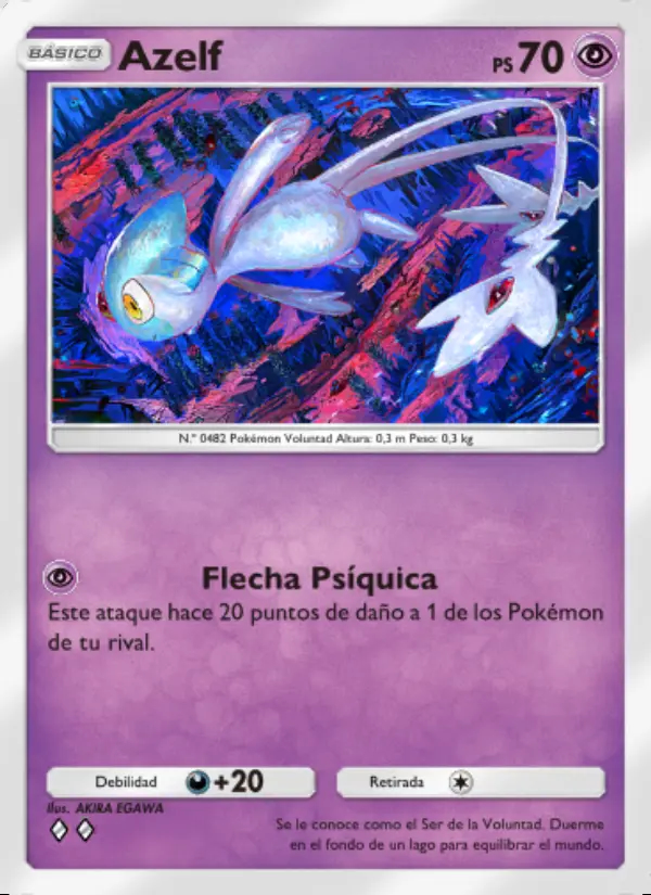 Image of the card Azelf