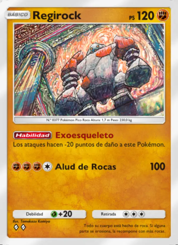 Image of the card Regirock
