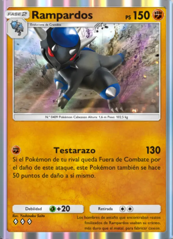 Image of the card Rampardos