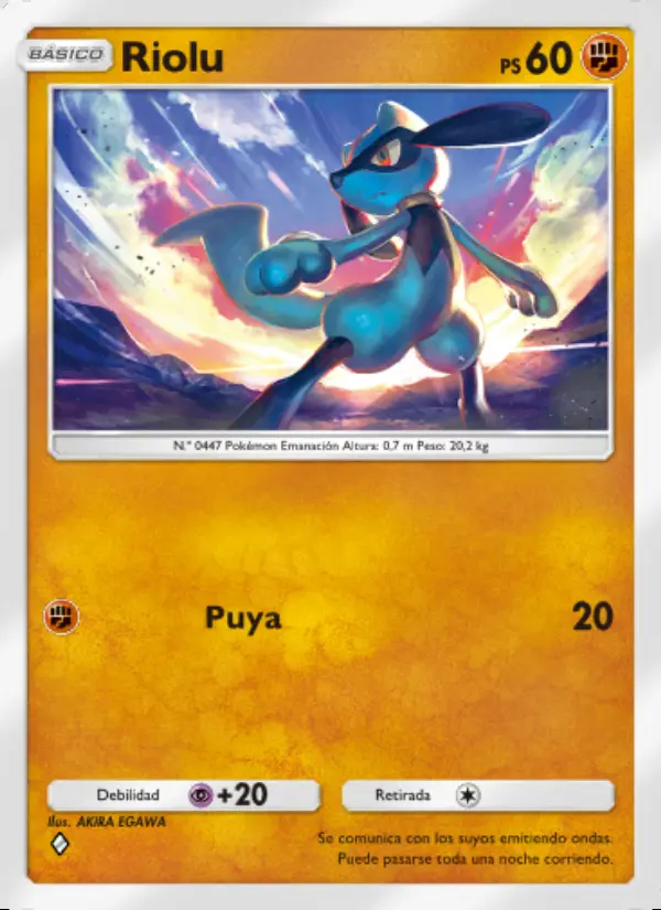 Image of the card Riolu