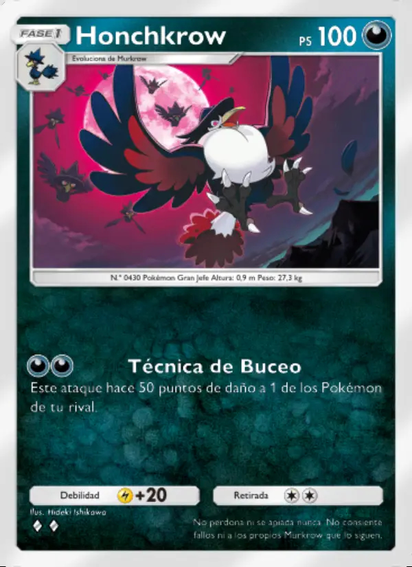 Image of the card Honchkrow