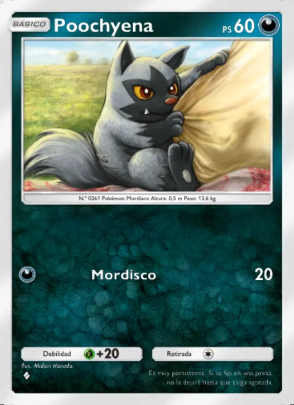Image of the card Poochyena