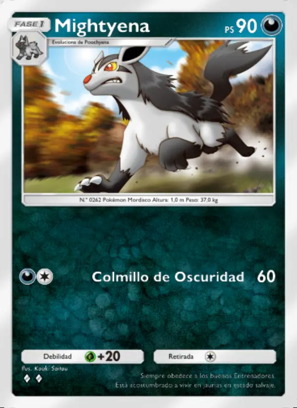 Image of the card Mightyena