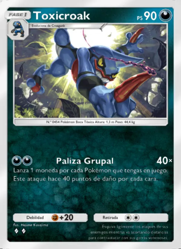 Image of the card Toxicroak