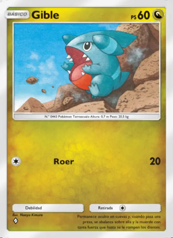 Image of the card Gible