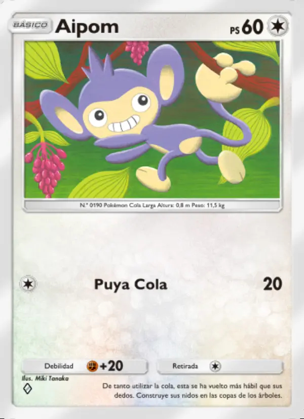 Image of the card Aipom