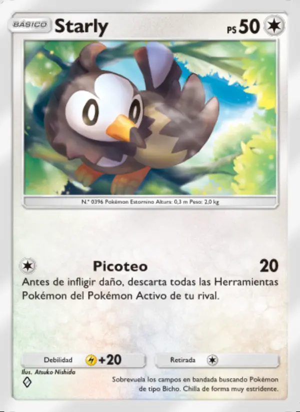 Image of the card Starly