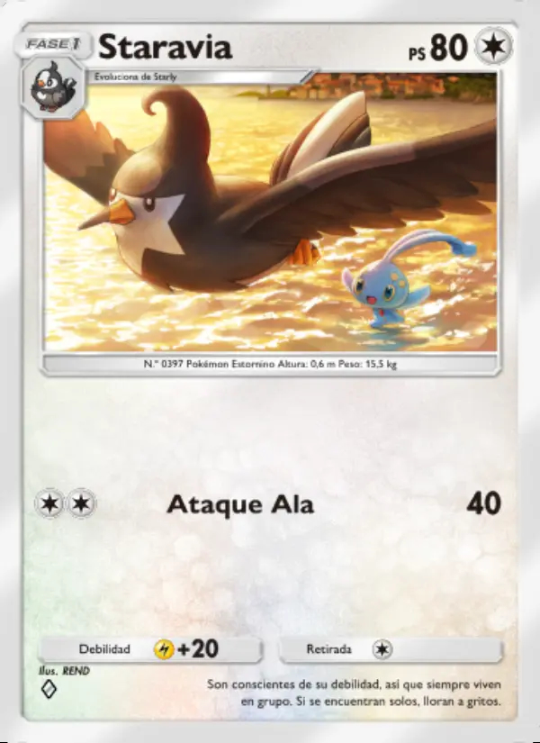 Image of the card Staravia
