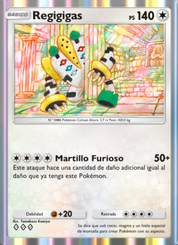 Image of the card Regigigas