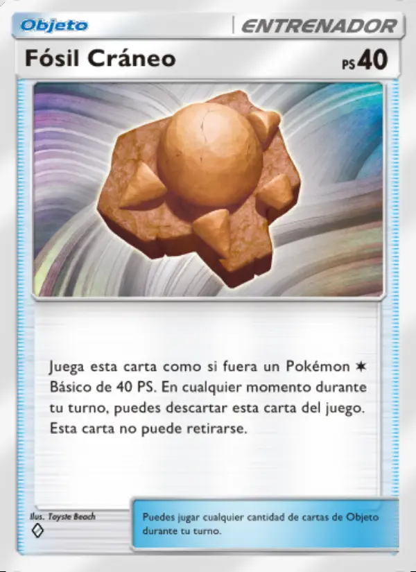 Image of the card Fósil Cráneo