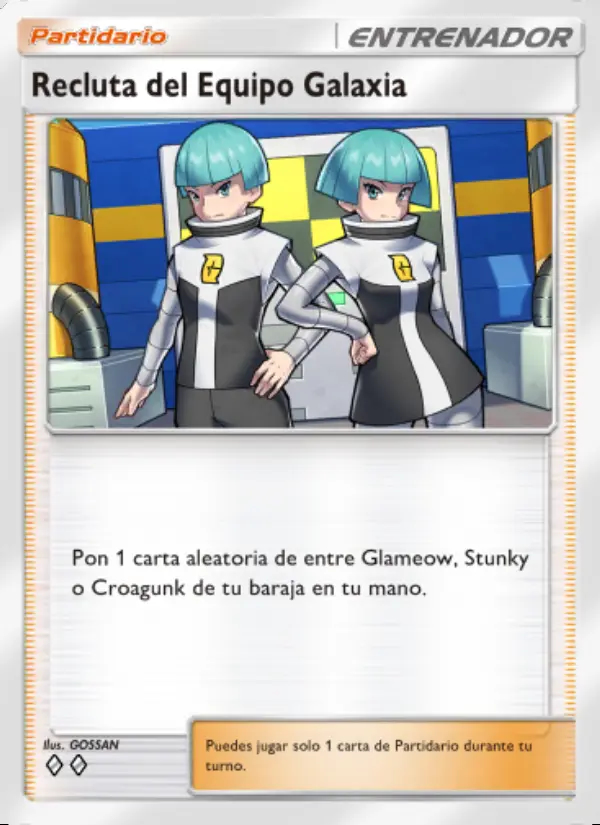 Image of the card Recluta del Equipo Galaxia