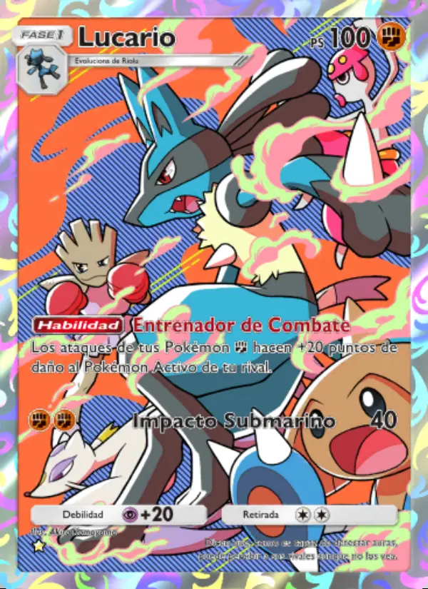 Image of the card Lucario