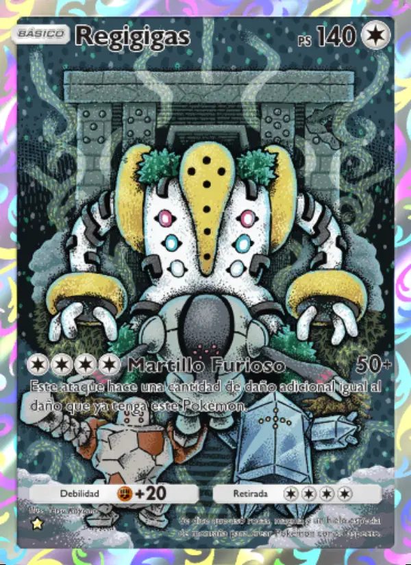 Image of the card Regigigas