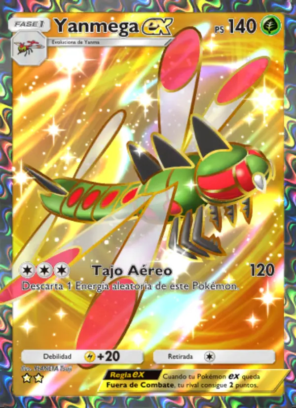 Image of the card Yanmega ex