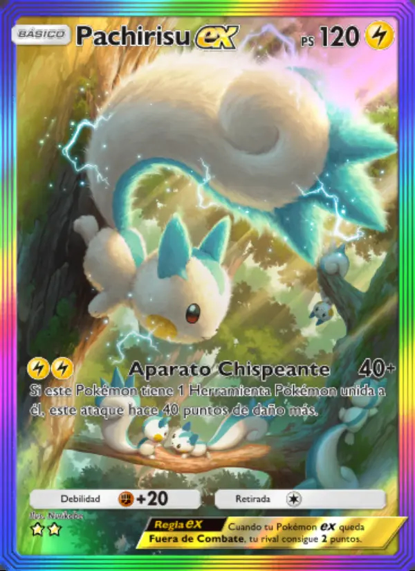 Image of the card Pachirisu ex