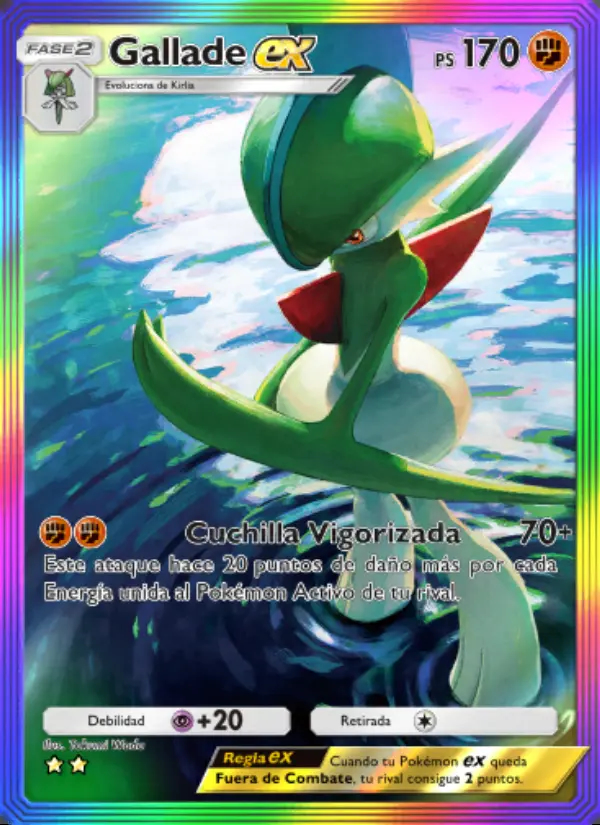 Image of the card Gallade ex