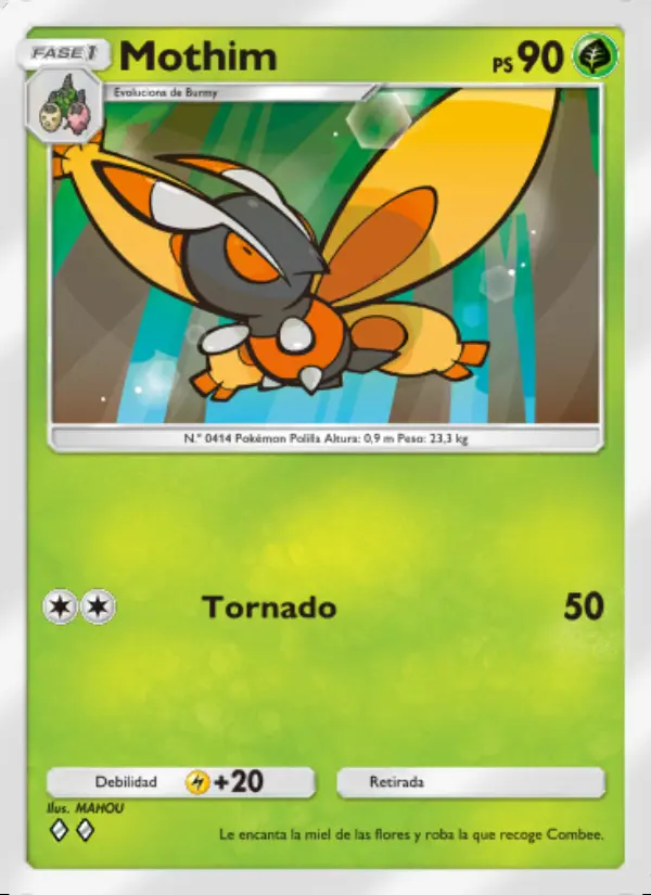Image of the card Mothim