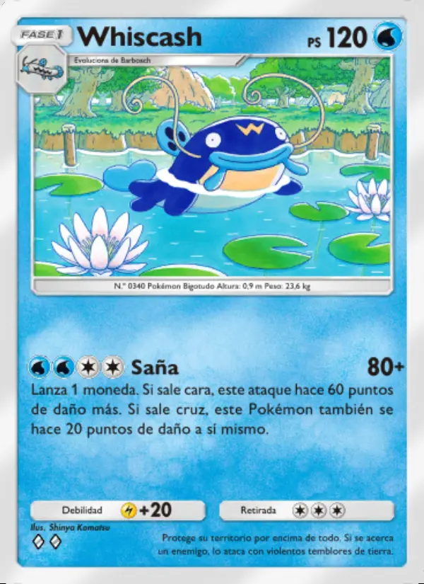 Image of the card Whiscash
