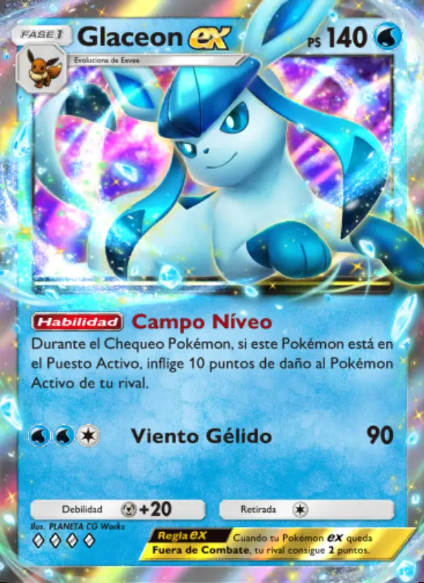 Image of the card Glaceon ex