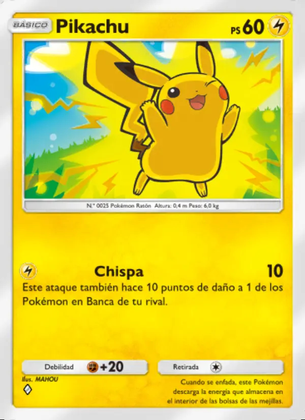 Image of the card Pikachu