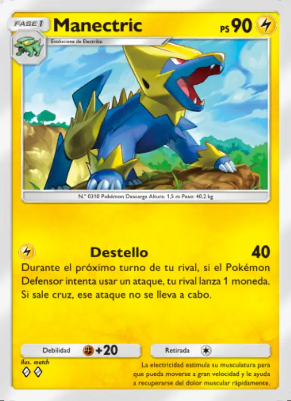 Image of the card Manectric