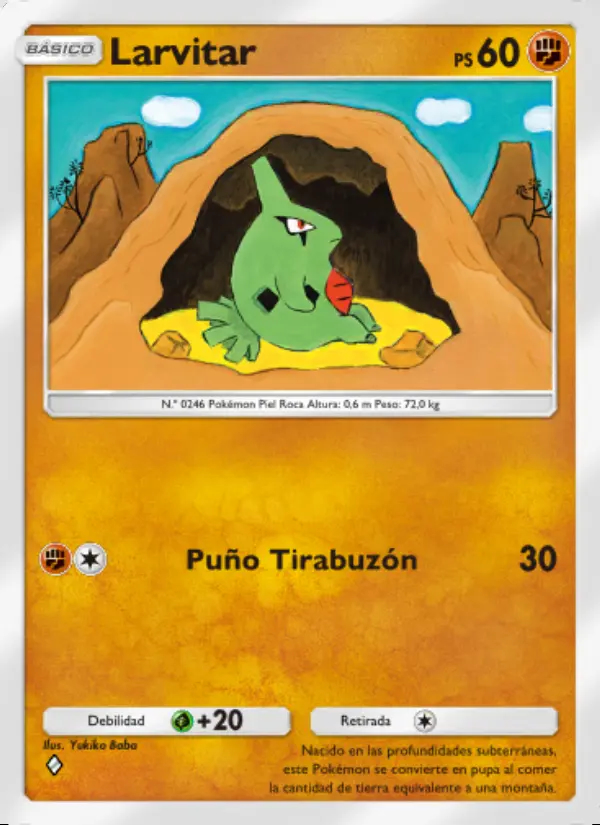 Image of the card Larvitar