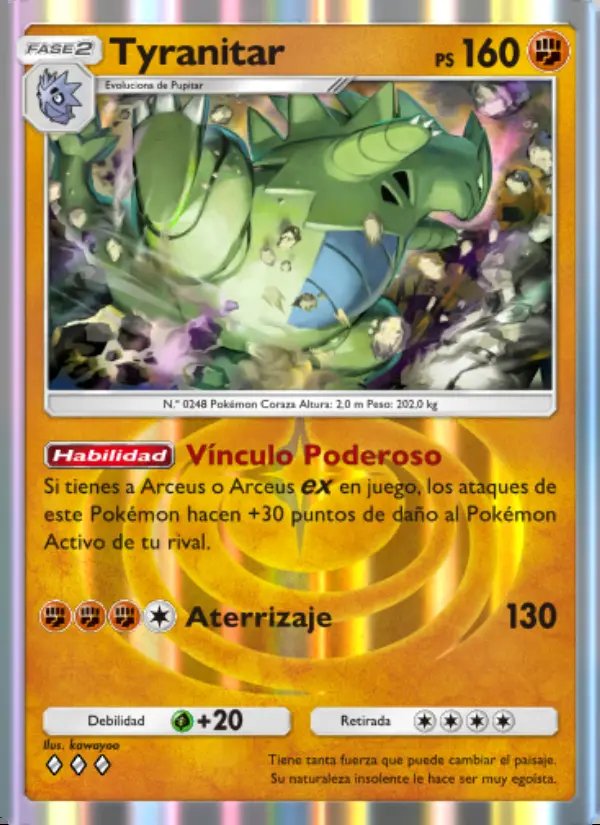 Image of the card Tyranitar